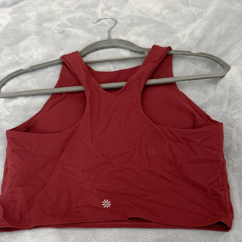 Athleta Racerback Crop Top